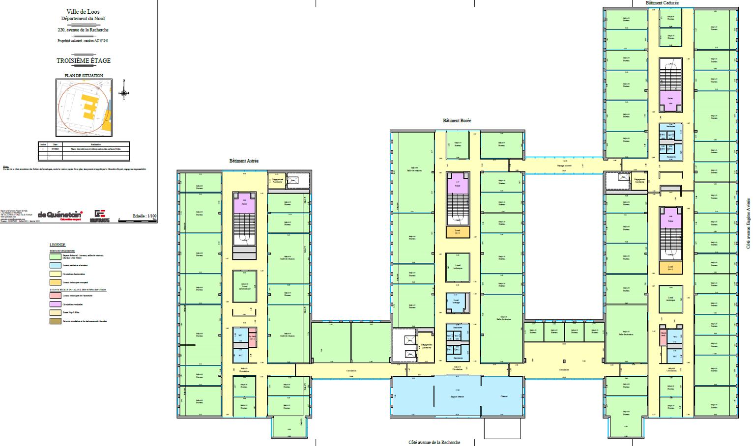 Bureau Loos 10434m² Location bureau Loos Nord OLBUR2311780 12
